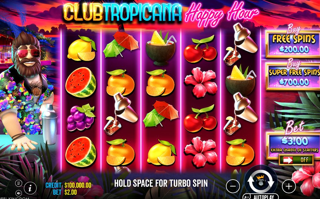 Club Tropicana – Happy Hour